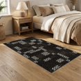 thumbnail image 2 of ODIKA Interlocking Rectangle Animal Print Motif Contemporary Block Non-Slip Low Profile for Guest Room, Lounge, Apartment, 2 of 7