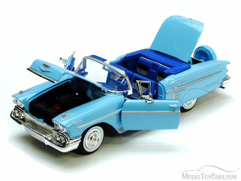 1958 Chevrolet Impala Red 1 24 Diecast Model Car by MOTORMAX 73267 for sale online