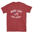 thumbnail image 1 of Budd Lake New Jersey Patriot Men's Cotton T-Shirt, 1 of 1