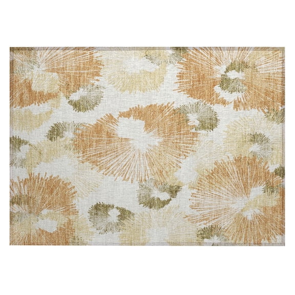 Dalyn Rugs Machine Washable Indoor/Outdoor Chantille ACN2132 Coral 1'8" x 2'6" Rug