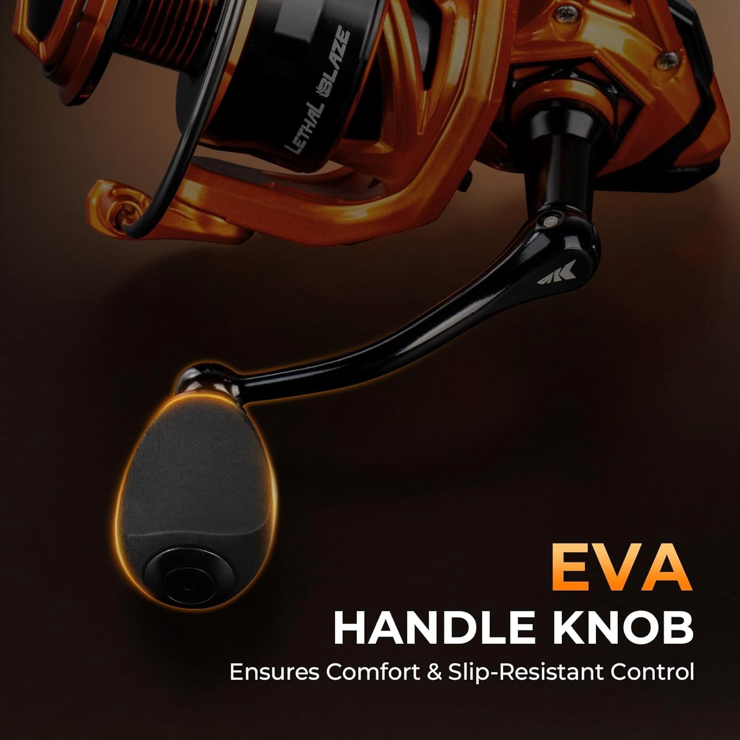 KastKing Spinning Fishing Reel, 17.6LBs Max Drag, 5.2:1, Ultra-Smooth Freshwater CNC Aluminum Spool-Lethal Blaze 3000