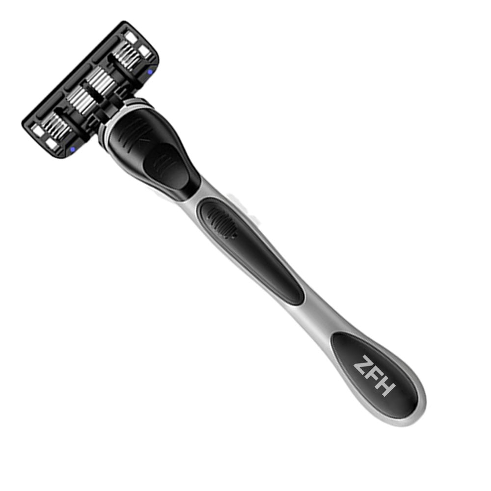 ZFH Razors,1 Razor Handle and 3 Cartridges, 5 Blade Razor Men, Mens Razors for Shaving, Razor Blades for Men, 1 Handle with 3 Razor Blades Refills