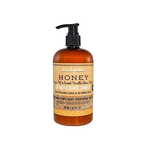 Urban Hydration Honey growth & repair shampoo, 16.9 fluid ounce, Brown