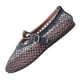 thumbnail image 1 of Zapatos de Mujer Casual Dressy con Hebilla de Metal Y Red de Pescado Superior, Zapatos Planos Transpirables para Primavera Verano, Pisos de Mujer Dressy, 1 of 9