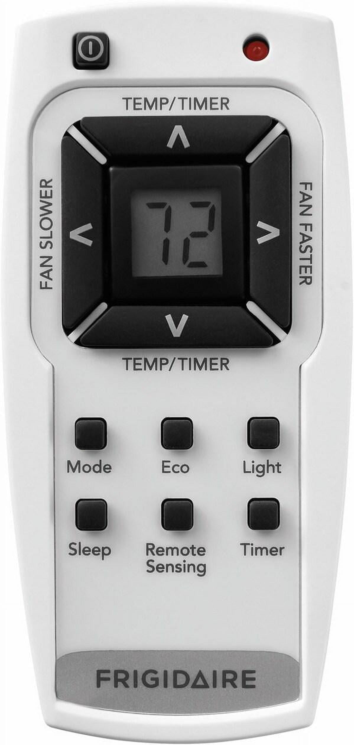 Frigidaire 8,000 BTU 115V Heat and Cool Through the Wall Air Conditioner with Remote, 350 Sq. Ft., White, FHTE083WA1