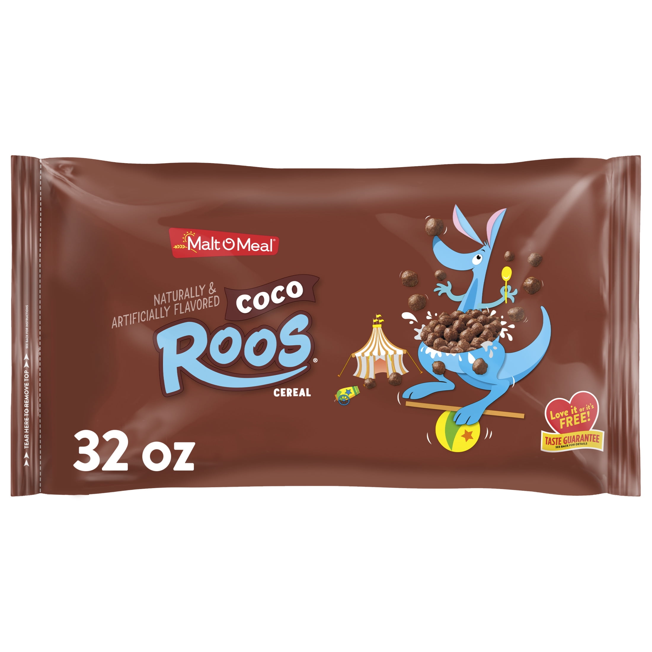 Malt-O-Meal Coco Roos Breakfast Cereal, 38 OZ Bag - Walmart.com