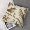 thumbnail image 7 of Throw Pillow Covers Pillow Case Vintage Bird Decorative Pillowcase for Sofa Couch Bedroom Living Room Car, 7 of 7