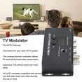 UHF Modulator Audio and Video to RF Channel Home RF Modulator for DVD
