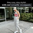 thumbnail image 4 of SPXTREME [2 Pack] Women's Cargo Jogger Sweatpants Casual Lounge Ultimate Comfort Soft Feel, X-Large, 4 of 10