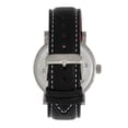 thumbnail image 2 of Shield SLDSH100-1 Gilliam Leather Band Men Diver Watch, Silver, 2 of 3