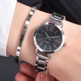 thumbnail image 1 of Ladies' Stylish Digital Alloy & Quartz Watch with LOVE Bracelet - A Perfect Gift for Her!, 1 of 5