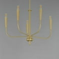 thumbnail image 4 of 24815SBR Maxim Lighting Vela - 5 Light Chandelier-18.25 Inches Tall and 24 Inches Wide-Satin Brass Finish    -Traditional Installation, 4 of 5