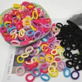 thumbnail image 5 of Bandas elásticas para el pelo para niña, accesorios para el cabello, Mini diadema colorida de nailon, soporte para Coleta, adornos para regalo, 50/100 piezas, 5 of 5