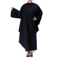 thumbnail image 3 of TOPTIE Cape de Barbier Robe de Salon Combinaison avec Manches pour Coiffure Unisexe Légère-Rouge, 3 of 7