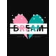 thumbnail image 2 of Camiseta Para Mujer Verano Suave Camiseta Con Cuello Redondo Para Mujer Para Caminar Por La CalleWomen'S Dream Heart Print Fashion T-Shirt, Casual Crew Neck Short Sleeve Tee, Comfortable Polyester B, 2 of 7