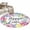 LightPink, variant on Small Round Rug 3Ft Washable Non-Slip, Easter Circle Area Rugs for Living Room Bedroom, Colorful Flowers Eggs Tulips Daisy Pastoral Floral Indoor Floor Mats Carpet Runner for Home Decor