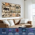 thumbnail image 3 of Hunting 8 Pack Art Acoustic Panels Sound Absorbing Cabin Forest Bear Deer Wildlife Camping Decorative Soundproof Wall Panels Self Adhesive for Game Room Man Cave Bedroom 48"x32", 3 of 7