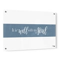 thumbnail image 1 of Epic Art 'It is Well With My Soul' by Imperfect Dust, Acrylic Glass Wall Art, 36"x24", 1 of 5