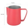 thumbnail image 1 of Pichet à Lait en Acier Inoxydable Mousseur à Café Latte Récipient Tasse, 1 of 7