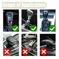 thumbnail image 4 of 2Pcs Gear Shift Knobs Hoodie, Funny Gear Shift Cover, Winter Warm Shift Knob Cover Sweater Shirt, Automotive Interior Novelty Accessories Decorations, Universal Fit Knob Cover Gift, White, 4 of 8