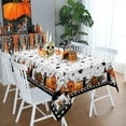 thumbnail image 4 of Halloween Spider Web Tablecloth Rectangle, Halloween Table Cloth Rectangle 60 x 84 Inch, Halloween Tablecloths for Rectangle Tables, Halloween Table Cover for Party Decor, 4 of 5