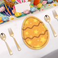 thumbnail image 5 of MXTPOV 10pcs Paper Plates for Party, Cute Easter Eggs Shaped Plates for Holiday Picnic, Easter Decorations, Disposable Plates, Home Decor, 5 of 5