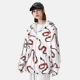 thumbnail image 3 of Lsque Red Snake UPF 50+ Lightweight Sun Protection Men's Women's Long Sleeve Shirt, Hoodie Performance -Medium, 3 of 9
