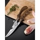 thumbnail image 5 of Tijeras de cocina de acero inoxidable, 2 uds., tijeras para cortar huesos de pollo resistentes, tijeras afiladas para uso general, tijeras para carne, tijeras para aves de corral, tijeras para cocinar, 5 of 11