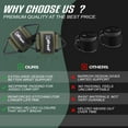 thumbnail image 5 of Wrist Cuffs for Cables Gym, Lifting Cuffs Wrist Straps for Cable Machines Strength Training Equipment, 5 of 5