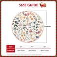 thumbnail image 3 of KLL Watercolor Floral Christmas Tree Skirt 48" ,Party Decorations Farmhouse for Christmas Decorations Holiday Party, 3 of 6