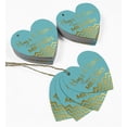 thumbnail image 5 of Inkdotpot 50 Pack Hugs & Kisses From The Wedding Favor Paper Tag Craft Real Gold Foil Hang Tag, 5 of 6
