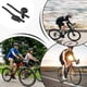 thumbnail image 3 of Aero Black Aluminum Alloy Aerodynamic Bar Road Bike TT Racing Handlebar Black Improves Posture Speed, 3 of 5
