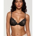 thumbnail image 3 of Women's Lace Mesh Bra Sexy Sheer Plus Size Unlined Plunge Underwire Bras See Through, 3 of 5