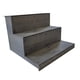 thumbnail image 5 of Expositor de alimentos de madera de 3 niveles, multifuncional, para decoración de fiestas y estilo rústico. Negro, 5 of 9