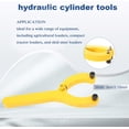 thumbnail image 4 of 5PCS Excavator Cylinder Adjustable Wrench Kit, 8.27" /21cm Max Opening Heavy Duty Spanner, Repair Hand Tool for Cat 320 Komatsu PC Series, 4 of 9