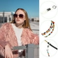 thumbnail image 4 of Troglfold Glasses Chain 2pcs Eyeglasses Chain Beaded Glasses Chains Decorative Eyeglass Necklace String Colorful Glasses Chains,27.56"X0.12"X0.12", 4 of 11