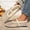 Beige A, variant on Plus Size Round Toe Rhinestone Comfortable Women's Casual & Dress Shoes Daily Wear Spring Summer Wide Width Office Work Beige A 7.5