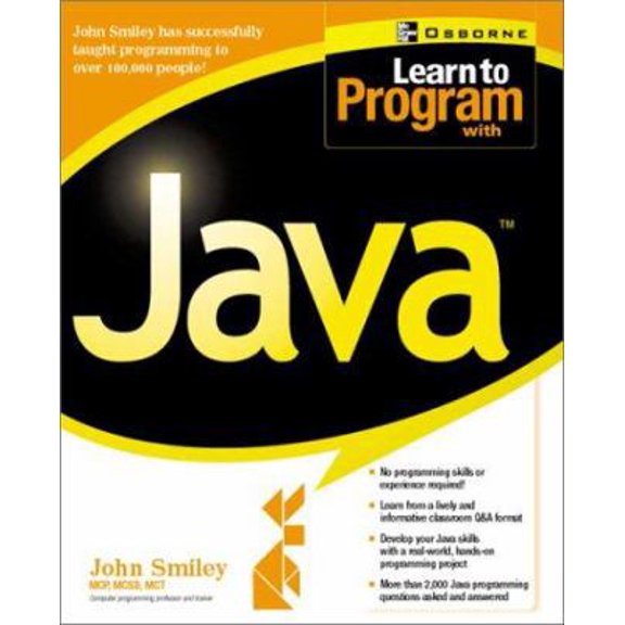 Pre-Owned Learn to Program with Java (Paperback) by John Smiley