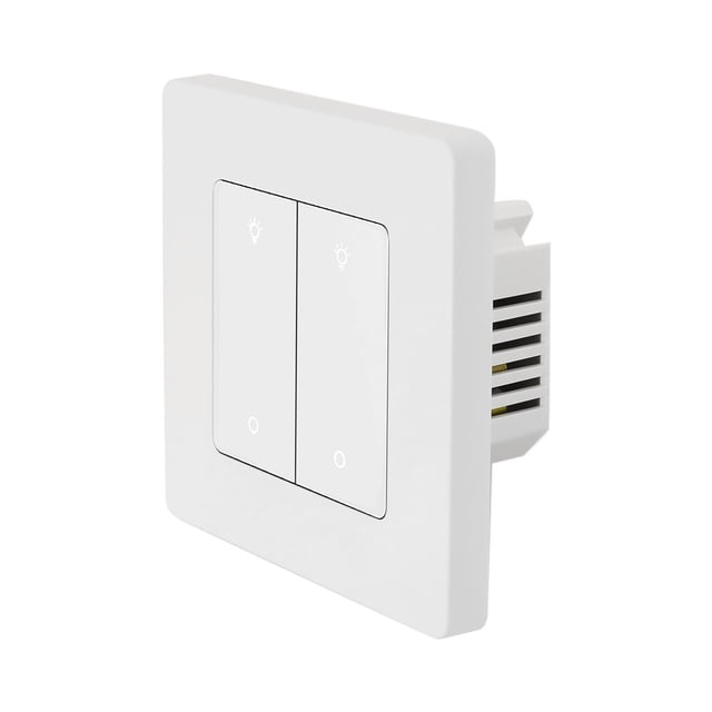 MYG Variateur Intelligent Compatible ZigBee 1-3 Gang Contrôle de Lumière Sans Fil Dimmable pour Application Smart Life Contrôle Vocal Maison Planification à Distance