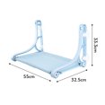 thumbnail image 2 of Percha para ventana de gato Hamaca para ventana de gato Estante de descanso para gatos Asiento sole TOMSHOO Hamaca de gato, 2 of 7