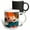 Multicolor, variant on 3drose, Malaysia, Malacca. Closeup of Koi Fish., 11oz Mug
