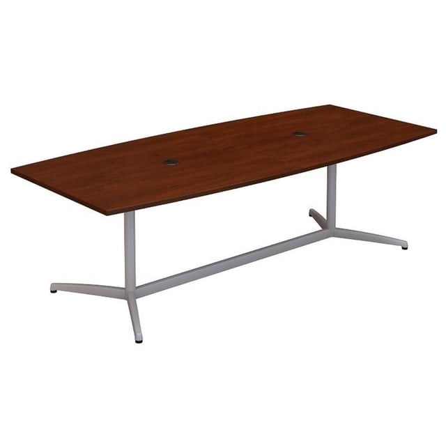 Bush Business Furniture Table de Conférence en Forme de Bateau 96 Po en Cerisier