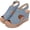 Blue, variant on Mchoice Wedges Sandals,Women's Fish Mouth Espadrilles Slingback Platform Sandals High Heel Ankle Strap Beach Shoes on Clearance