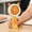 Yellow, variant on Handheld Mini Fan, Portable Outdoor Travel Fan with Colorful LED Lights, USB Rechargeable, Powerful & Quiet