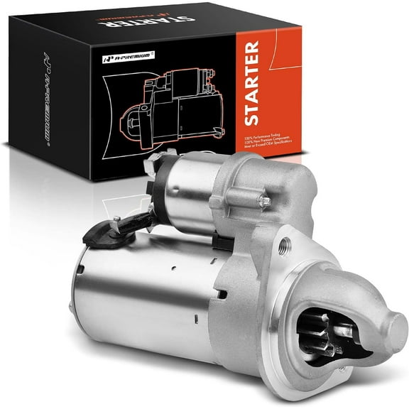 A-Premium Starter Motor Compatible with Hyundai Elantra 2011 2012 2013 2014, L4 1.8L, 12V 1.2KW 11 Teeth Clockwise, Replace# 36100-2E500, 36100-2E550, 8000372, 8000499