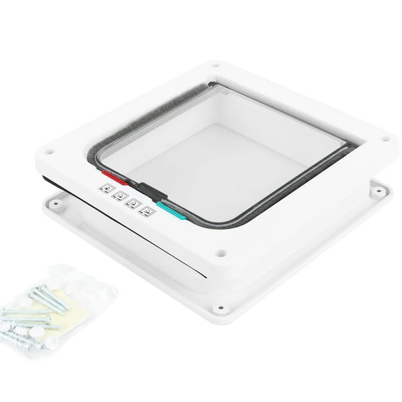 Smart Cat Door, Lockable Pet Door Pet Door, Dog Gate 4 Wage Cat Flap Pet Care For Pet Puppy Cat Dog