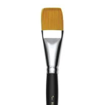 Blick Masterstroke Golden Taklon Brush - Flat, Short Handle, Size 1"