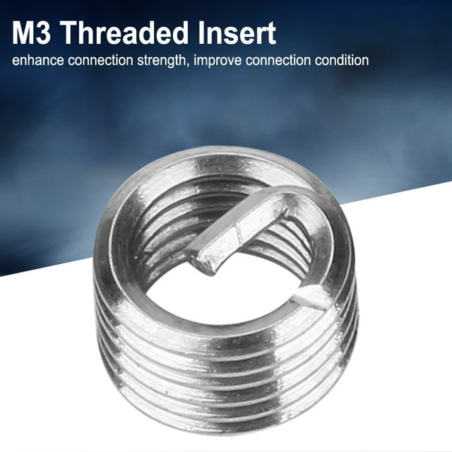 Reliability Easy To Maintenance Thread Repair Insert, Stainless Steel Threaded Insert, For Industrial