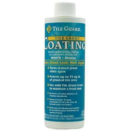 Tile Guard 8 OZ Grout Whitener Re-Whitens Grout (Best Way To Whiten Grout)