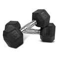 thumbnail image 3 of Par de Mancuernas Hexagonales RVT Sports 15 lbs A00004592, 3 of 4